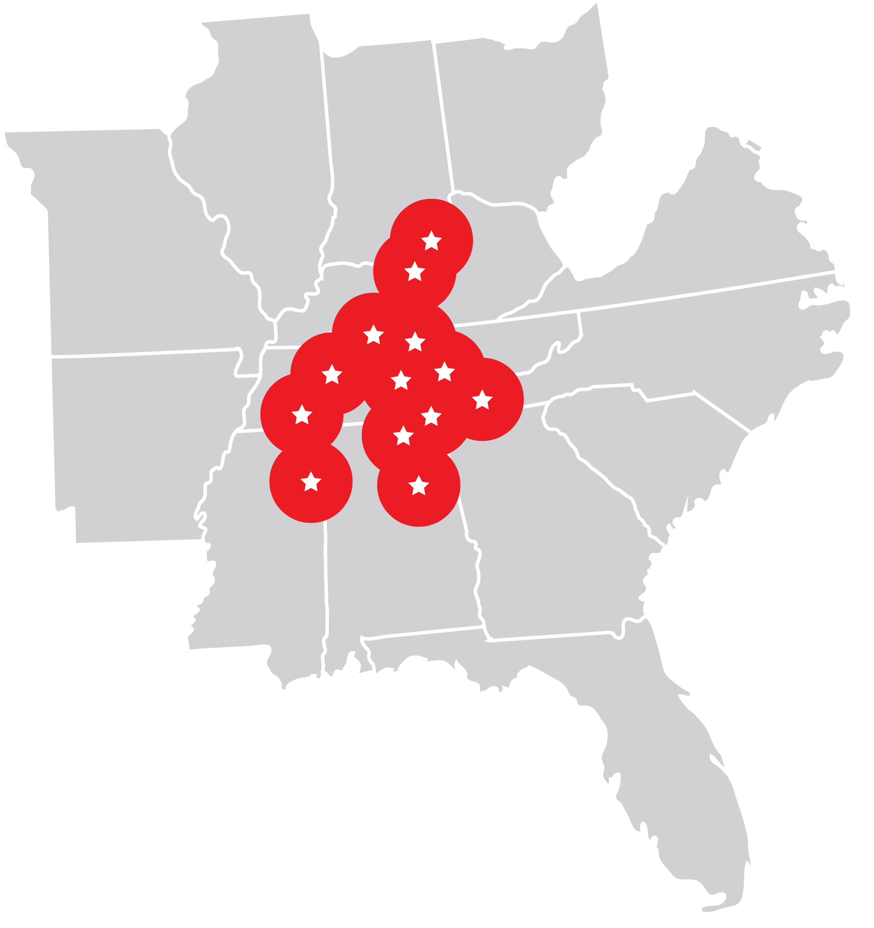 hiring area map, ike transporation, drive for us