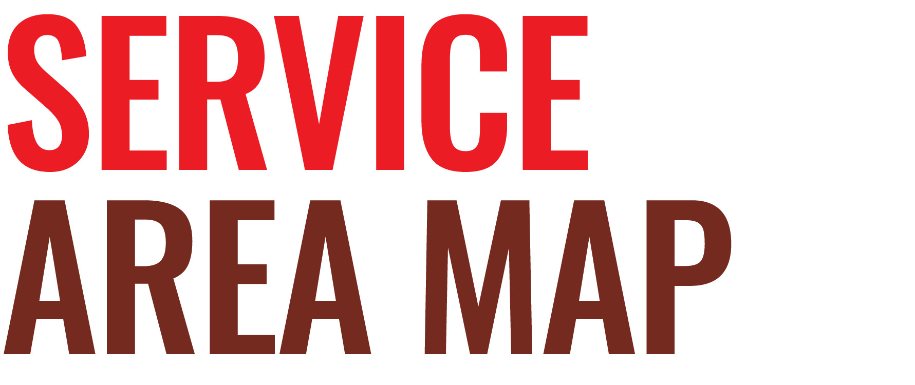 service area map, list, ike transportation 